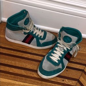 Gucci Mesh Logo Sneakers